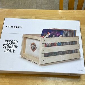 Record storage crates
